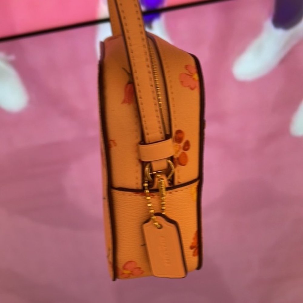 Coach c8699 Mini Camera Bag With Mystical Floral Print c8699 Faded Blush Multi - Picture 8 of 16